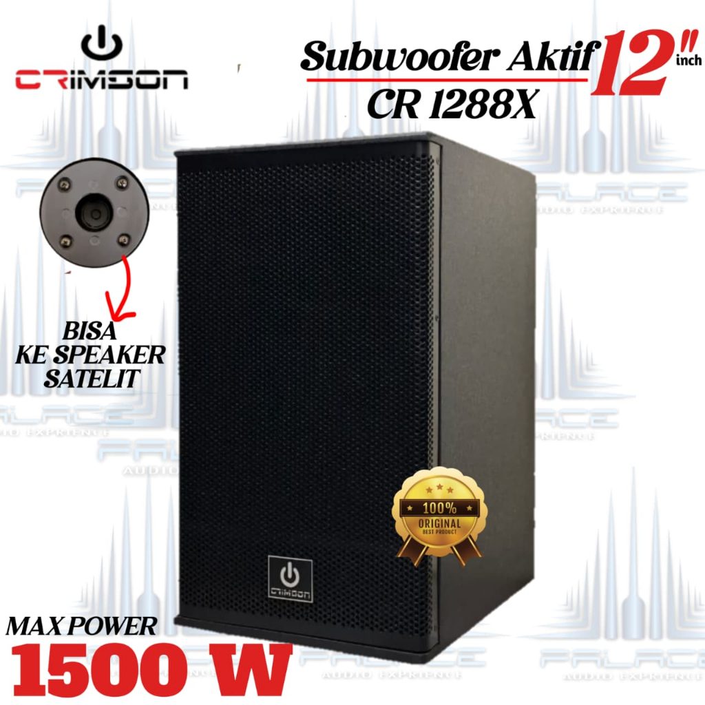 Subwoofer Aktif 12 Inch - Subwoofer Active Crimson CR 1288X