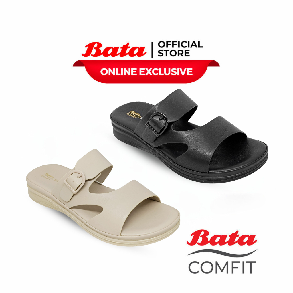 BATA COMFIT - LAULYN "Comfit Cushion" Sandal Wedges Wanita