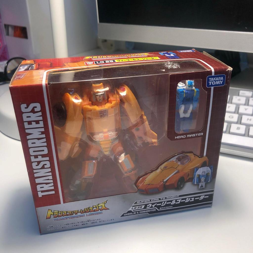 Transformers Wheelie & Goshooter Takara Tomy