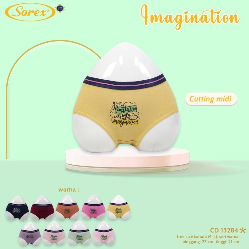 Celana Dalam Wanita CD Anak Cewek ABG Remaja Bahan Katun Sorex Imagination