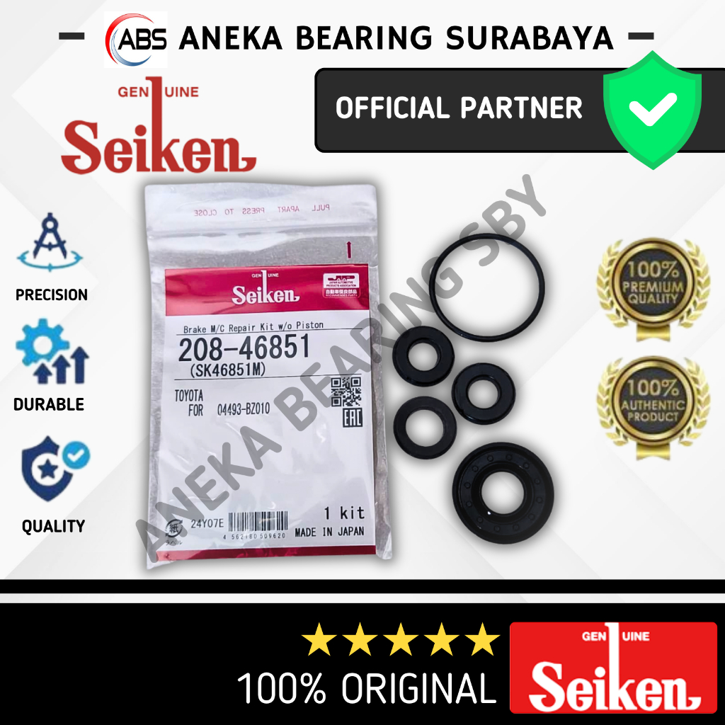 KARET MASTER REM KIT ONLY SK-46851M SEIKEN KIT KARET ONLY TOYOTA AVANZA TMC-BZ010  208-46851 SEIKEN 