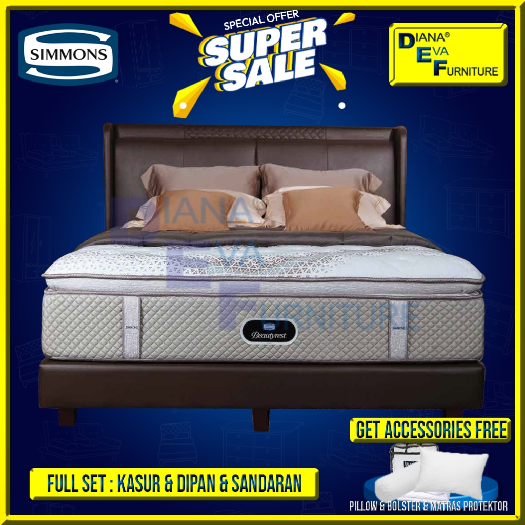 Simmons Prestige Full Set Kasur Springbed