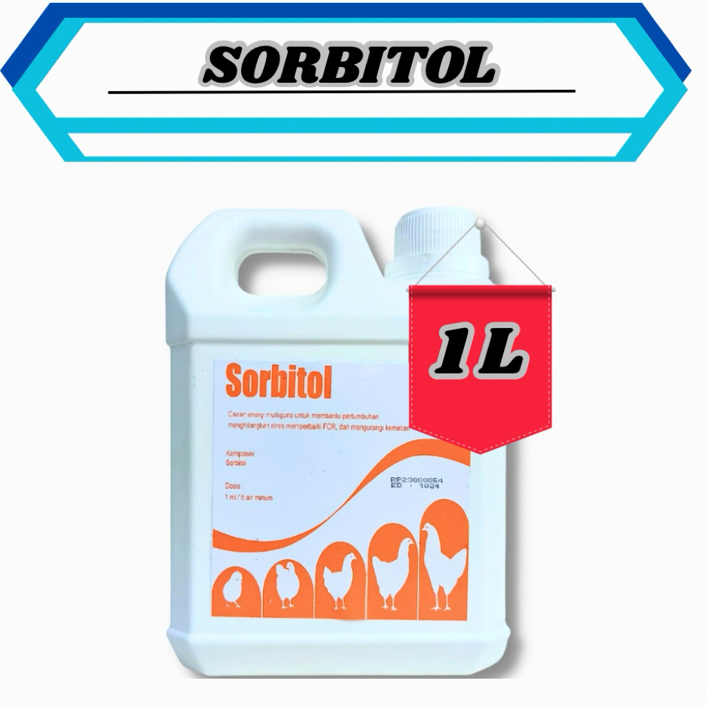 Sorbitol Ayam 1 Liter Penambah Energi dan Stamina Ayam