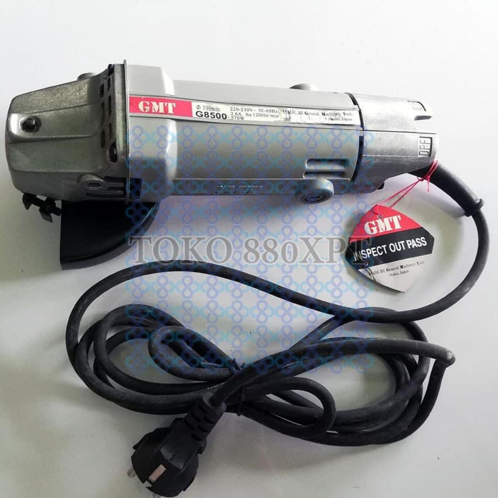 GMT G8500 G 8500 4" 100mm 100 mm Angle Grinder Mesin Gerinda Tangan