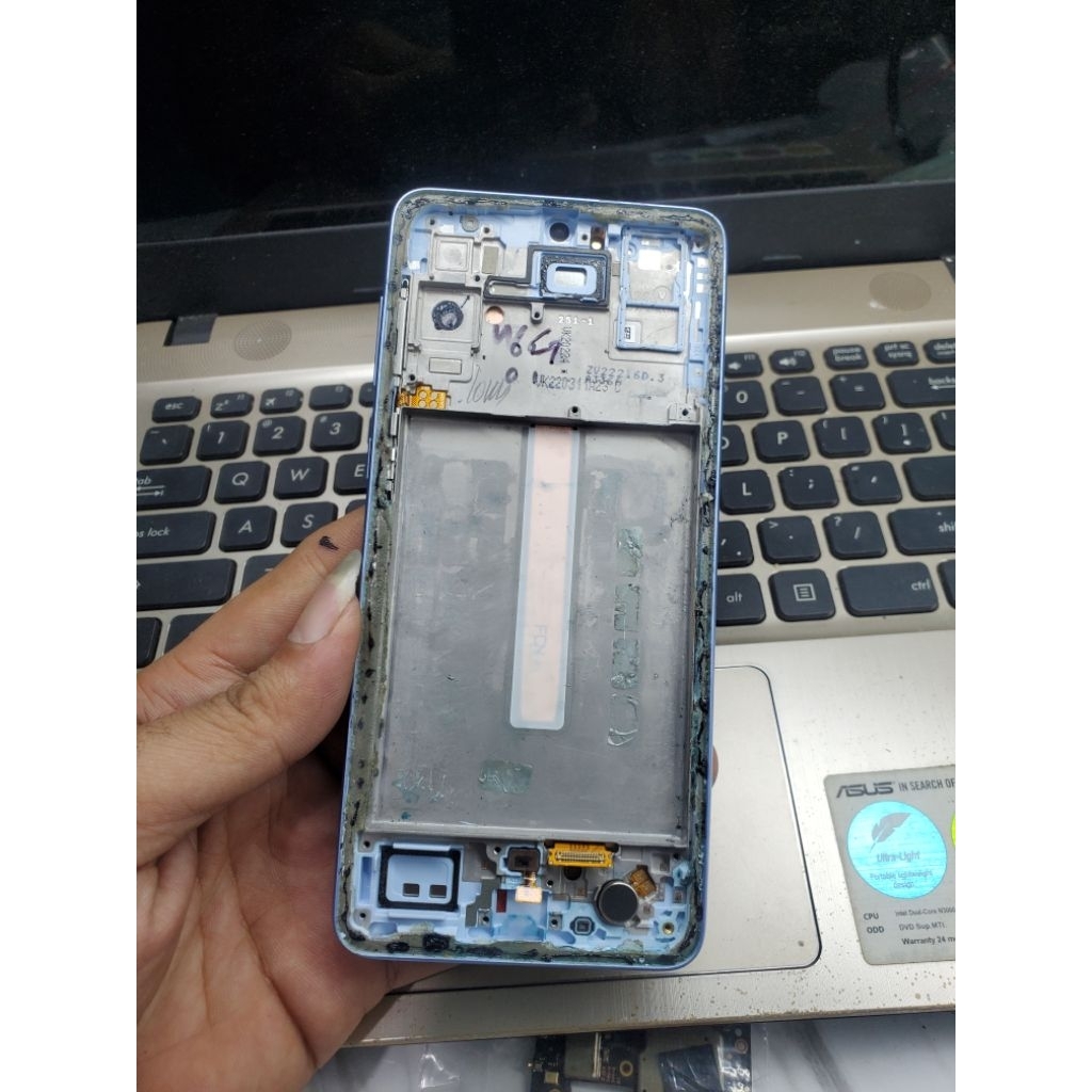lcd + Freme mulus normal Samsung A33 5G original copotan