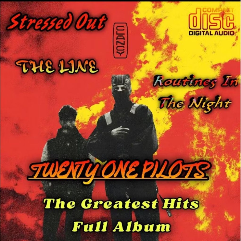 Kaset CD mobil musik Twenty one Pilots - Kaset Compact Disc Audio Mobil Lagu Twenty one Pilots - Kas