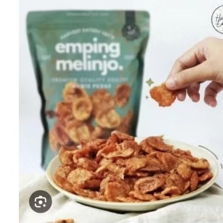 Emping Melinjo Harvest Eatery Pedas Manis 500g