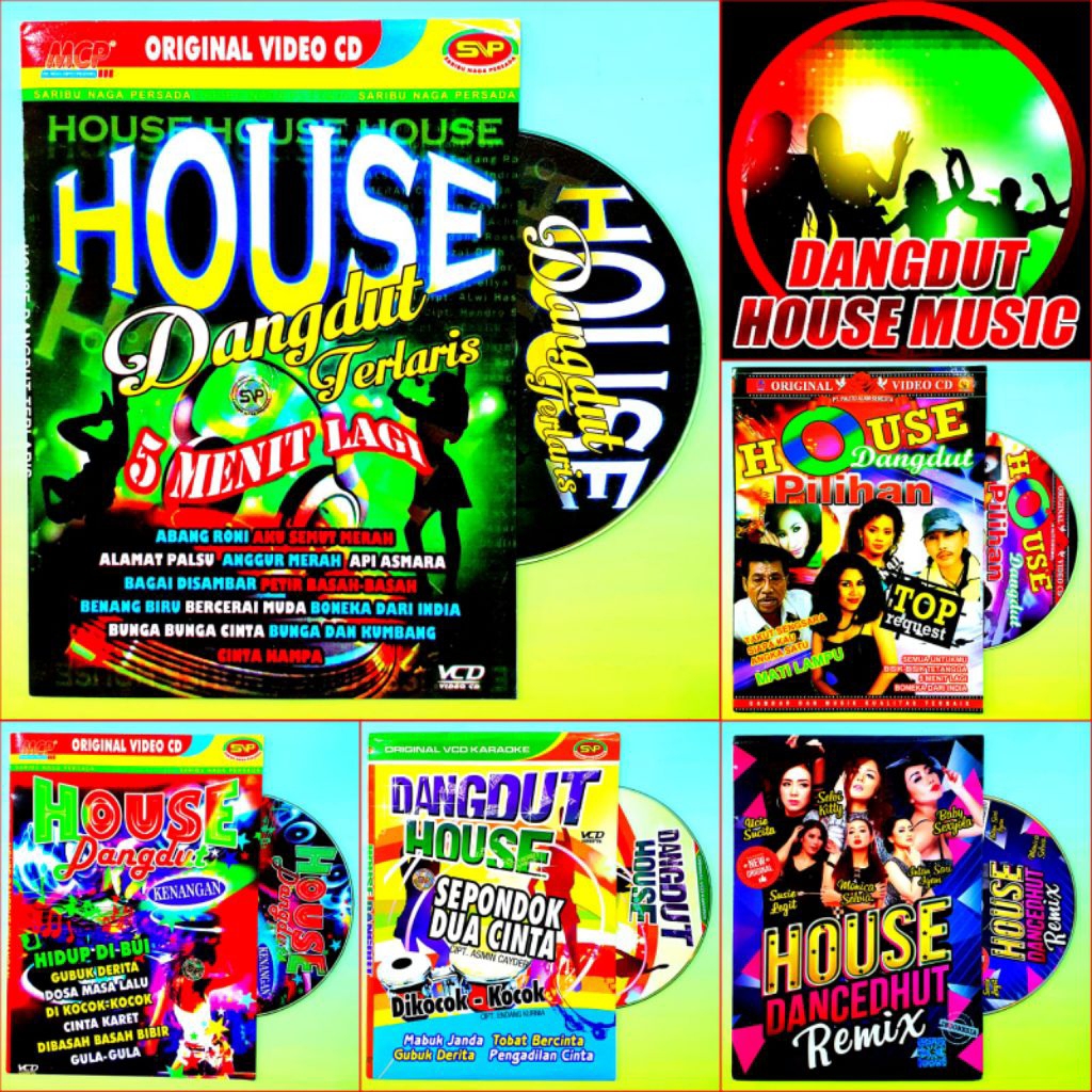 KASET VCD MUSIK NOSTALGIA HOUSE DANGDUT REMIX - KASET VCD MP3 MOBIL -  KASET VCD MP3 LAGU TERBARU 20