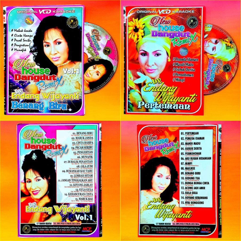 KASET VCD MUSIK HOUSE DANGDUT REMIX TERPOPULER - KASET VIDIO MUSIK LAGU NOSTALGIA TERPOPULER - KASET
