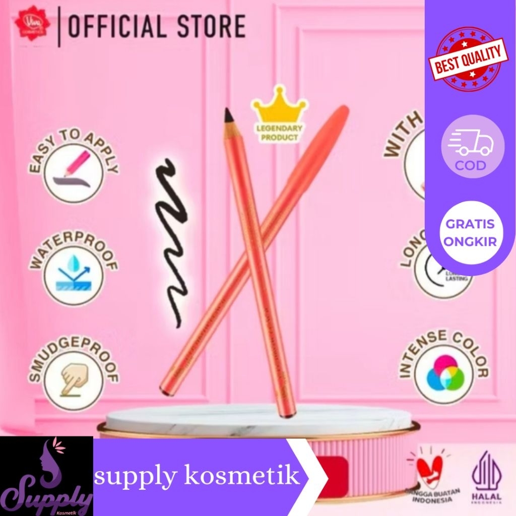 VIVA eye brow pencil waterproof celak alis