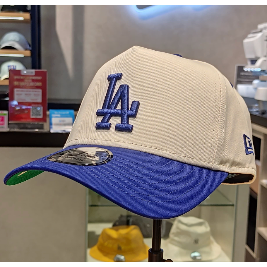Topi New Era 9Forty E-Frame Los Angeles Dodgers All Star Game White/Blue Snapback 100% Original