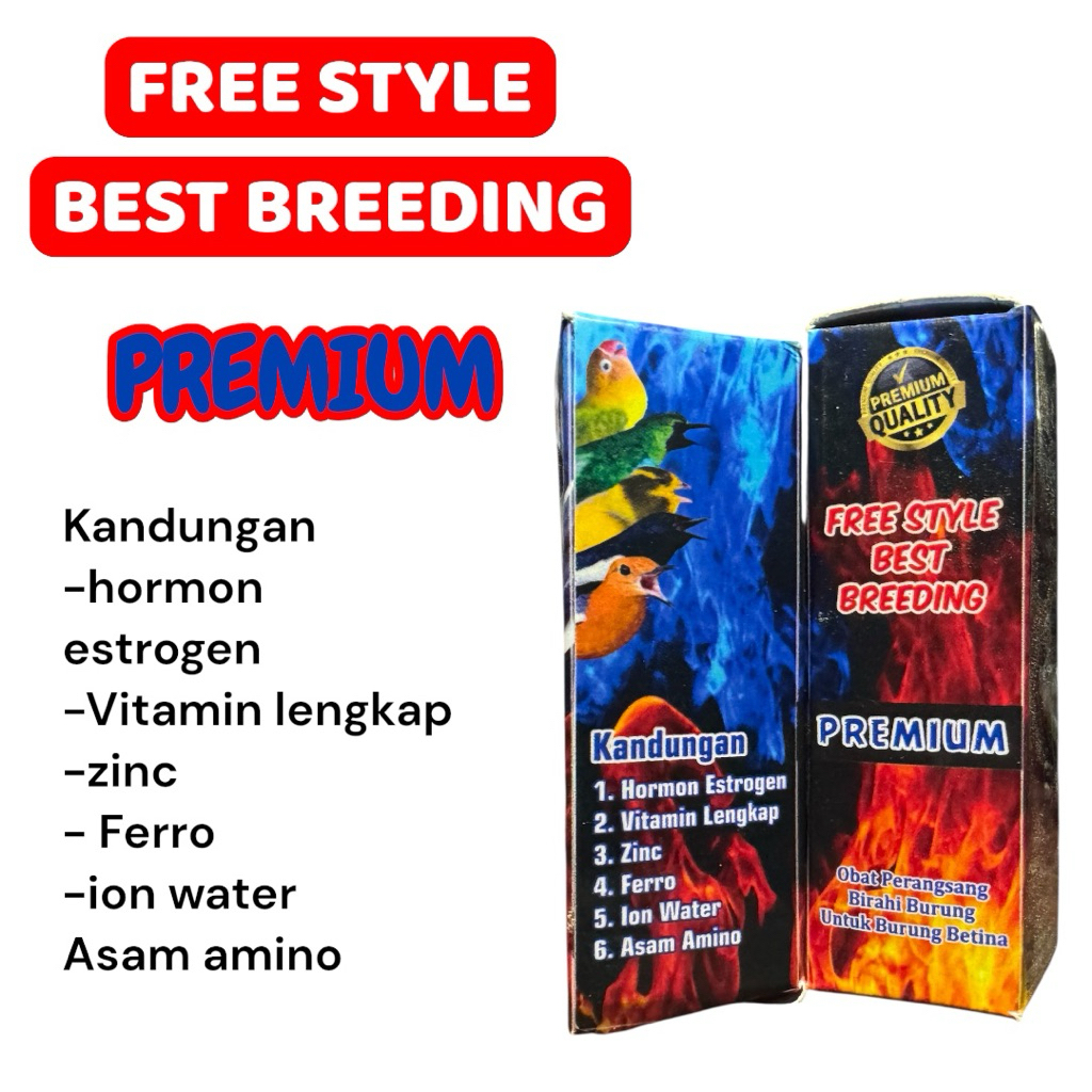 Suplemen breeding Best Breeding freestyle penambah birahai
