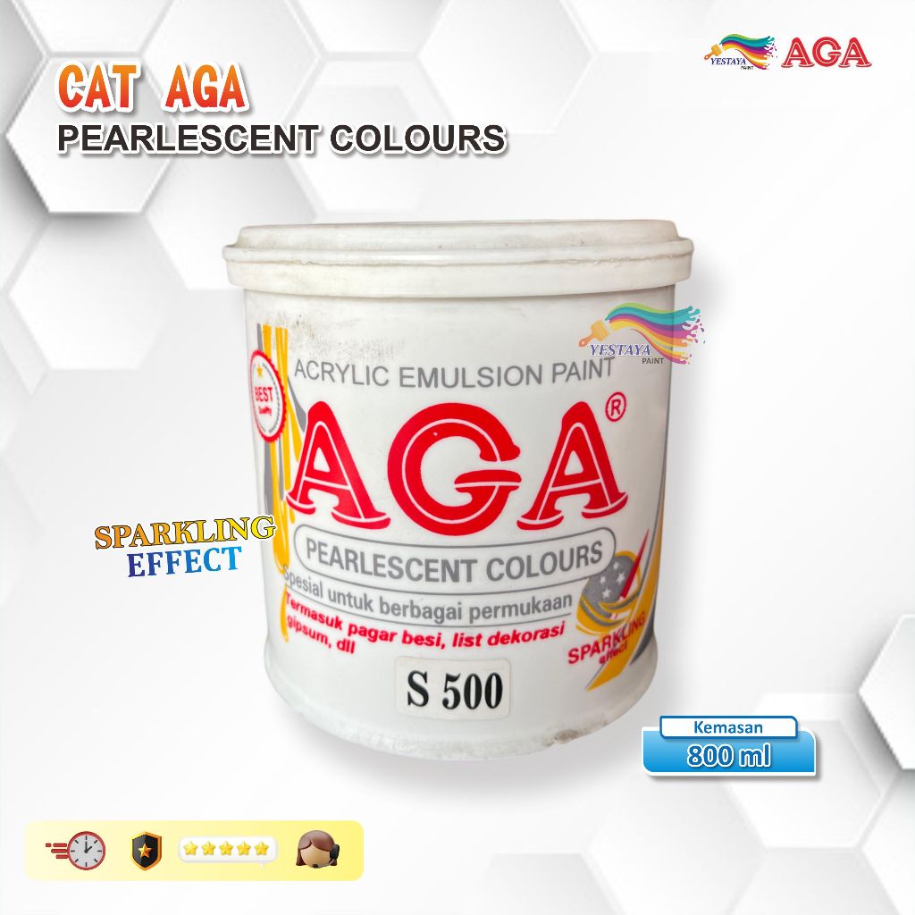 CAT POSTER AGA PEARLESCENT 1KG