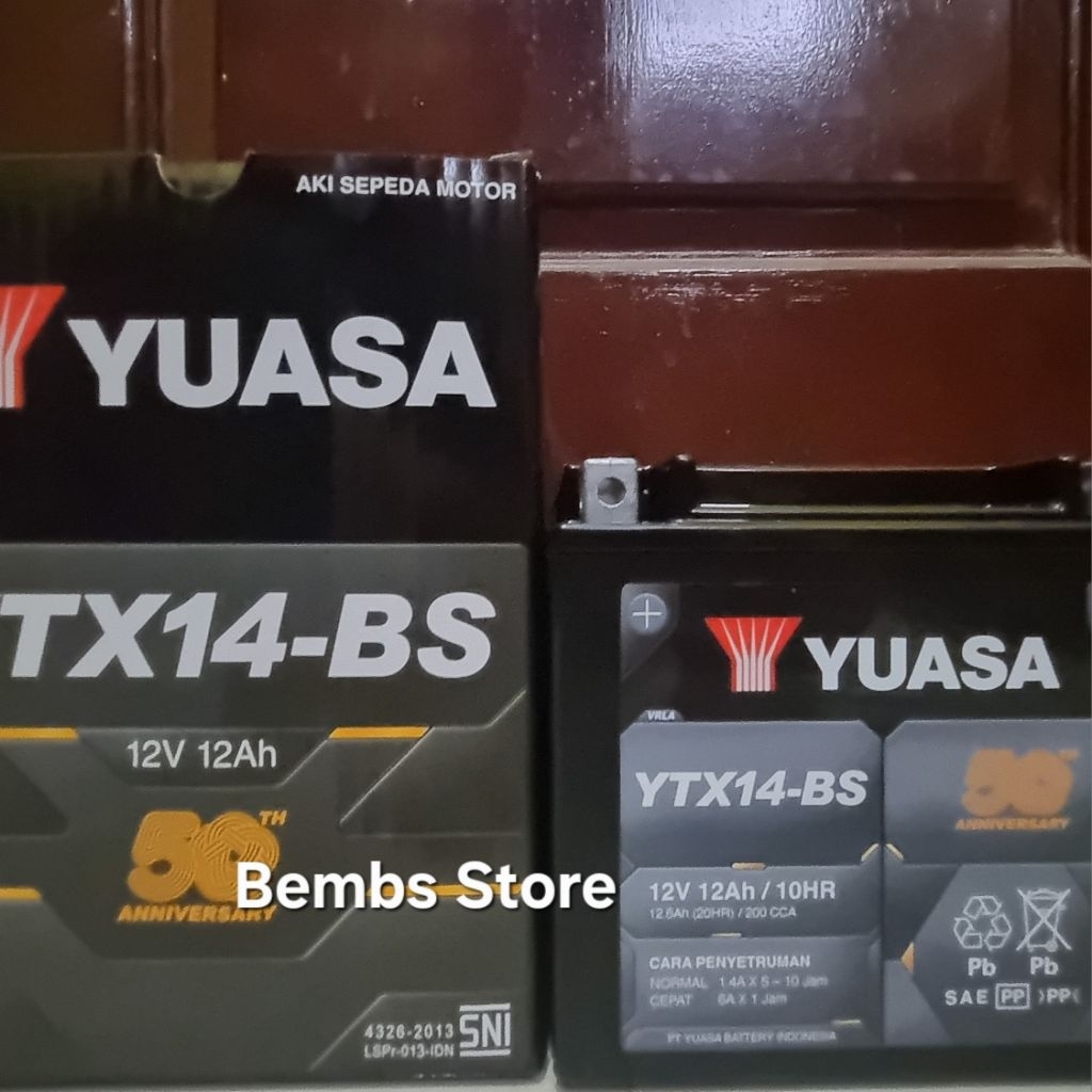 AKI Yuasa YTX14 BMW alternatif Motobatt MBTX12U / MBYZ16HD - BEMBS MOTOR