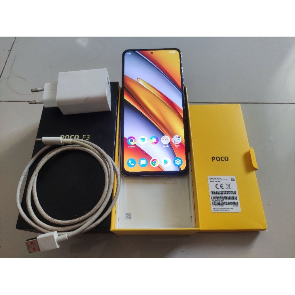 Poco F3 8/256 GB Fullset Original Second