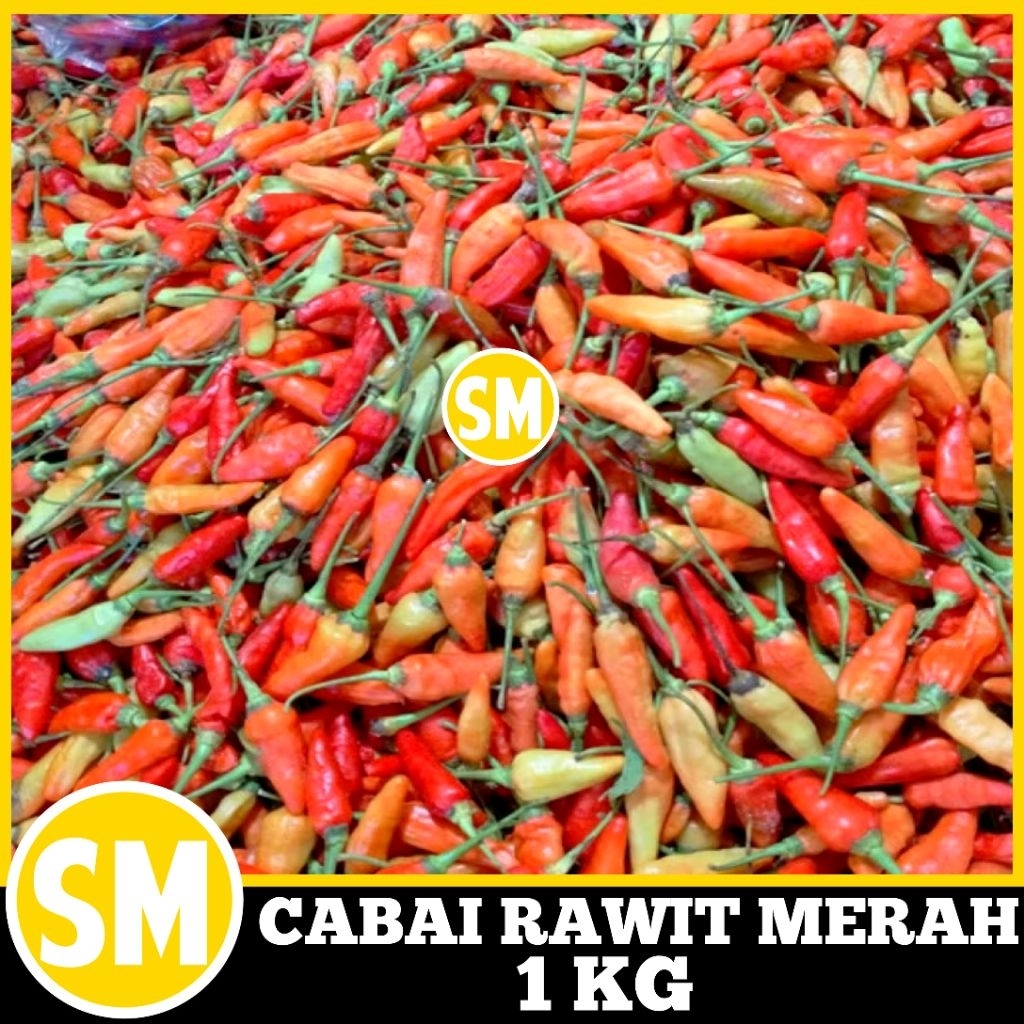 CABAI RAWIT MERAH 1 KG