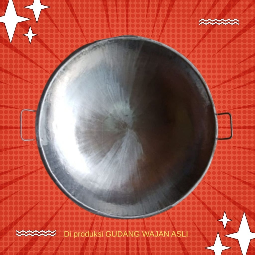 WAJAN STAINLES JUMBO 100 CM grade terbaik