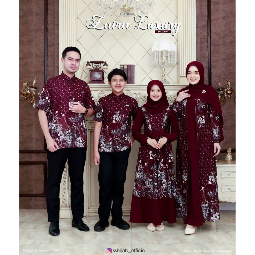 SARIMBIT ZAIRA LUXURY BY SS HIJAB