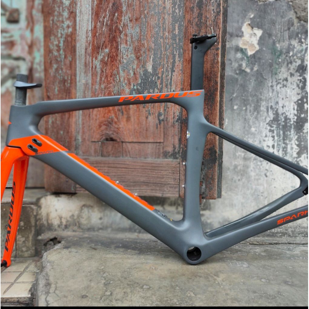 Frame set Roadbike Carbon Pardus Evo Spark size XS Discbrake