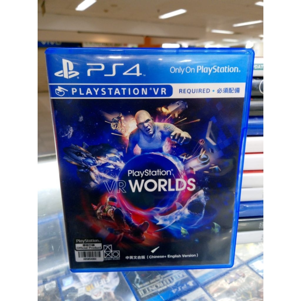 PS4 PLAYSTATION VR WORLDS SECOND