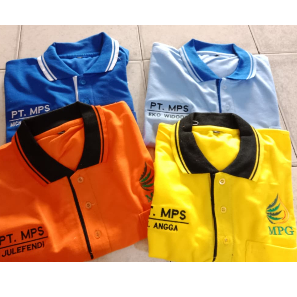 Jasa Bordir Baju Untuk Kerja Custom