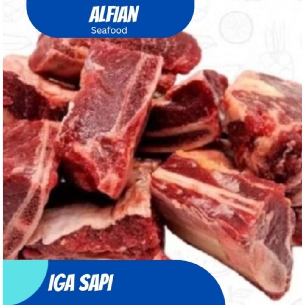 Iga Sapi Lokal Premium 1000g