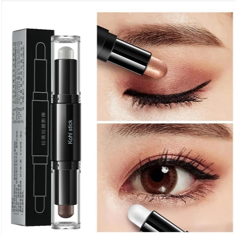 DUO EYESHADOW STICK WATERPROOF NON-SMUDGE BEGINNER