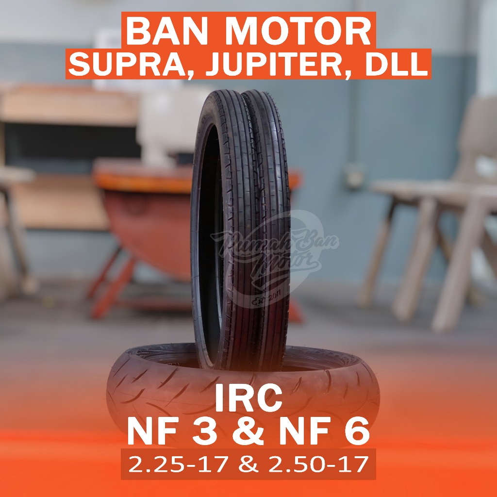 IRC NF3 2.25-17 & NF6 2.50-17