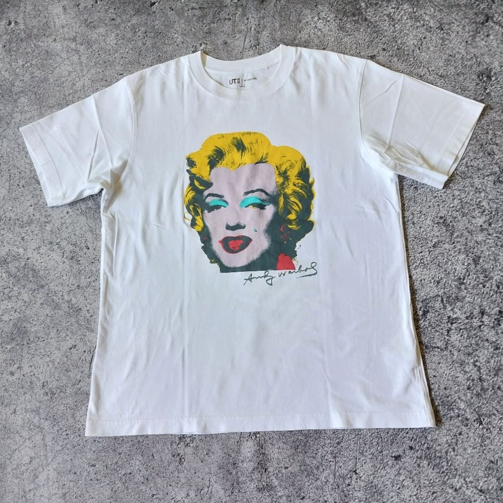 T - SHIRT Uniqlo UT x Andy Warhol x Marilyn Monroe "WHITE" [ Original ]