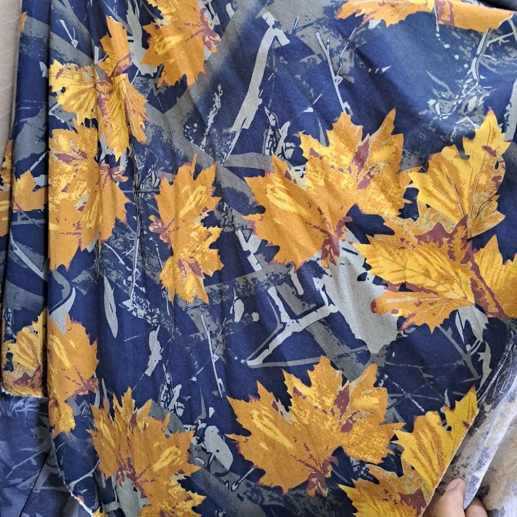 kain linen premium / bahan meteran linen motif | linen slup