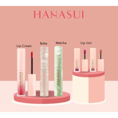 Hanasui Mattedorable Lip Cream / Boba Edition Hanasui Lip Cream / Macha Edition / Lip Tint