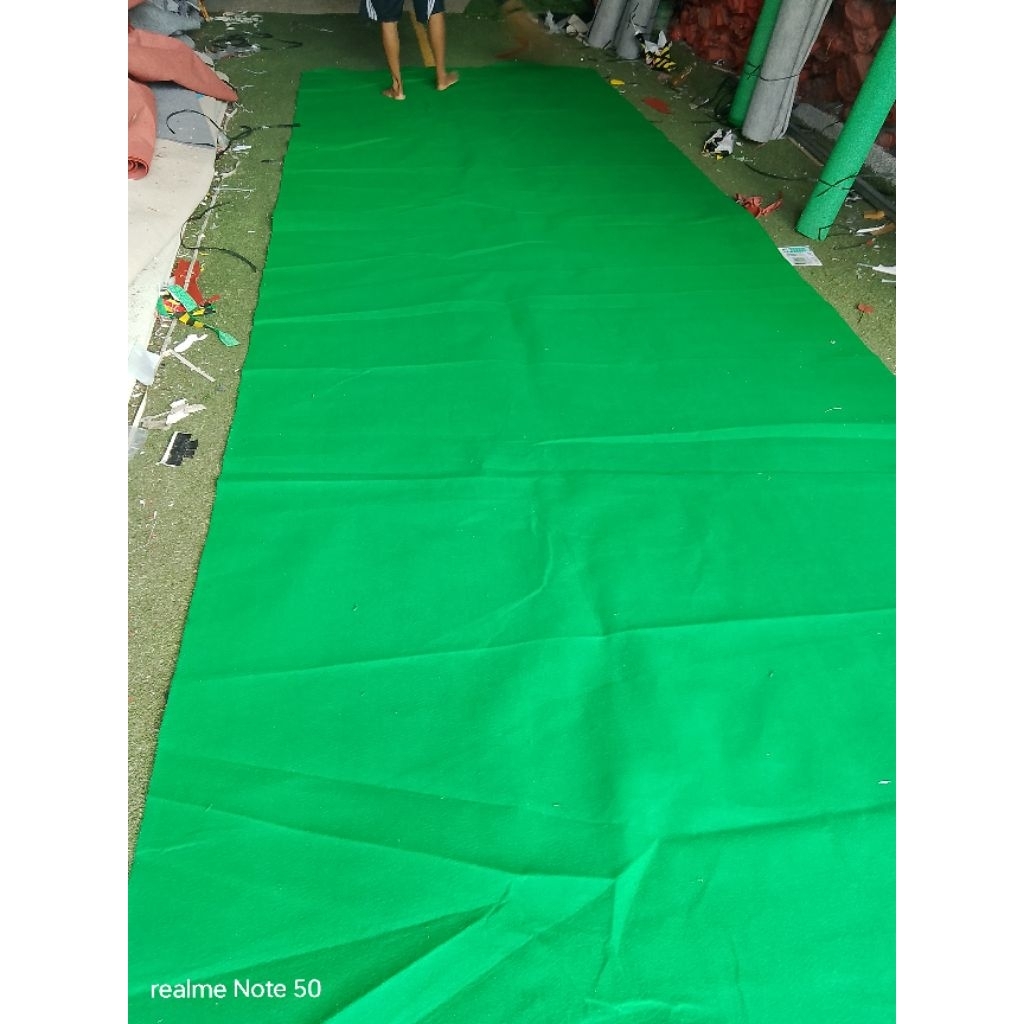 karpet bludru karpet polos tebal 3mm ukuran 2x4
