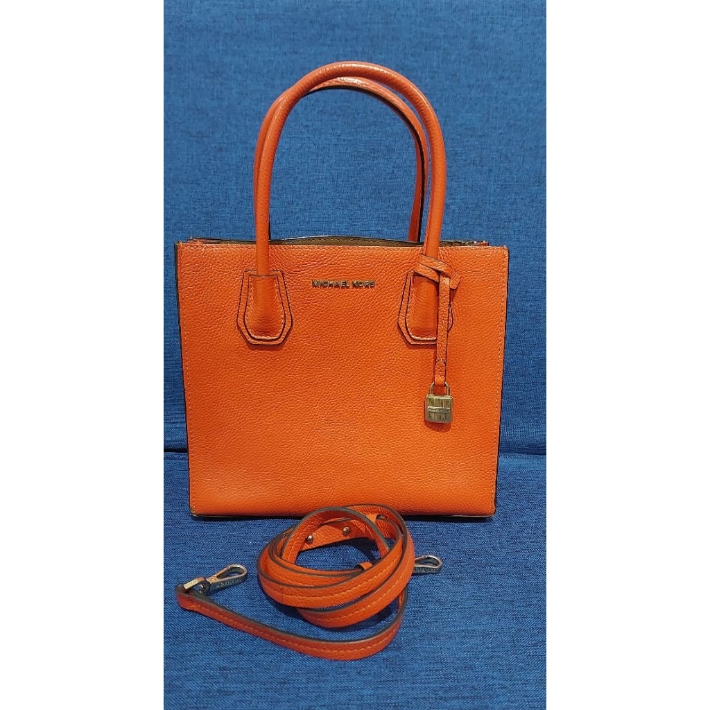 PRELOVED MK MERCER ORIGINAL WARNA ORANGE