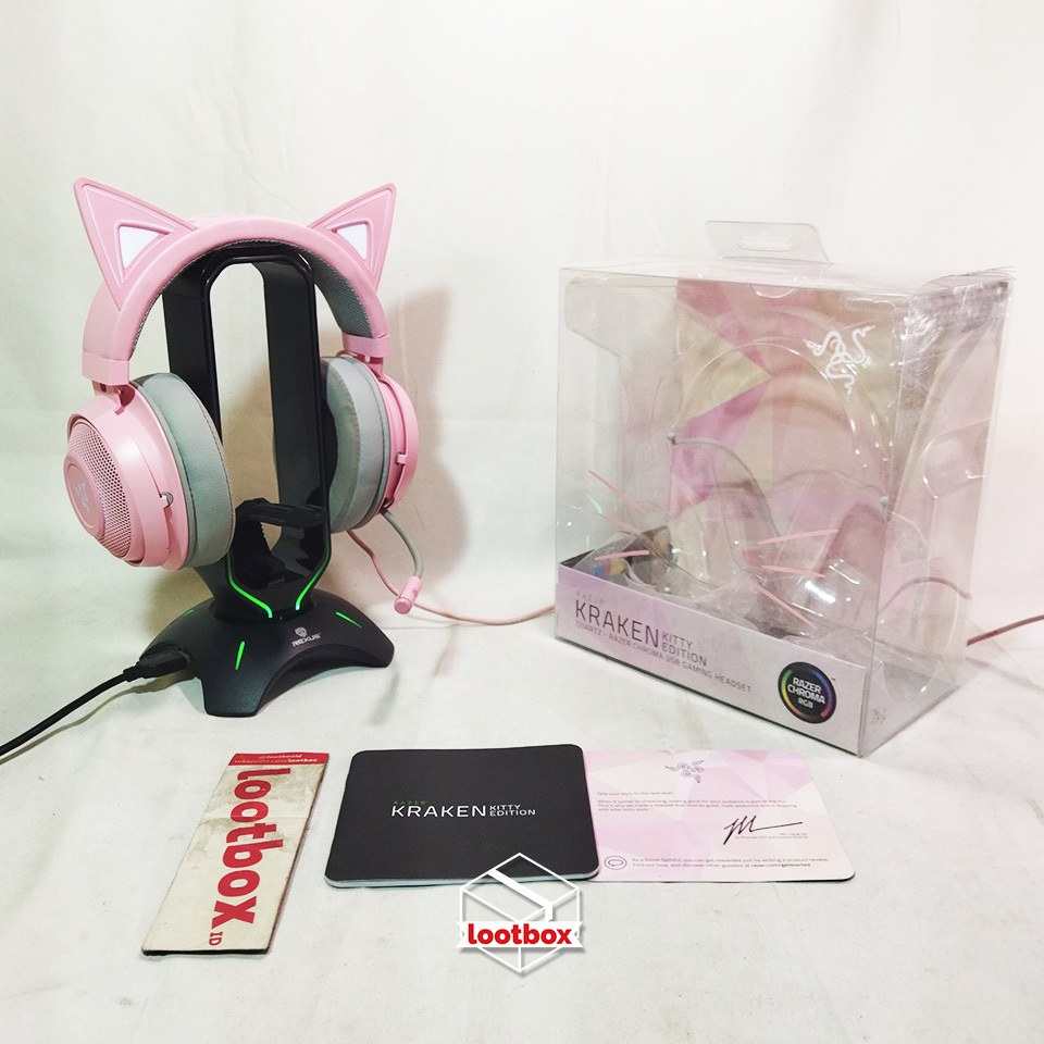 Headset Wired USB Razer Kraken Kitty Edition [SECOND]