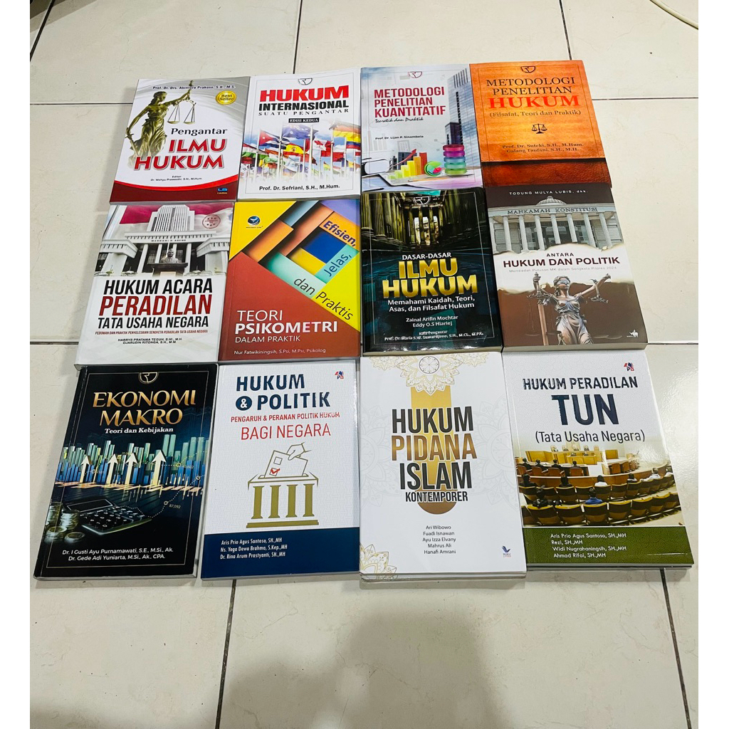 BUKU KULIAH / PERTI UT / UNIVERSITAS TERBUKA / PEMASARAN /  EKONOMI /  AKUNTANSI / HUKUM  / MANAJAME