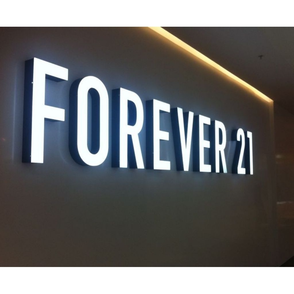 Huruf Timbul LED Neon Flex 3D – Lampu Hias Dinding / Signboard Akrilik