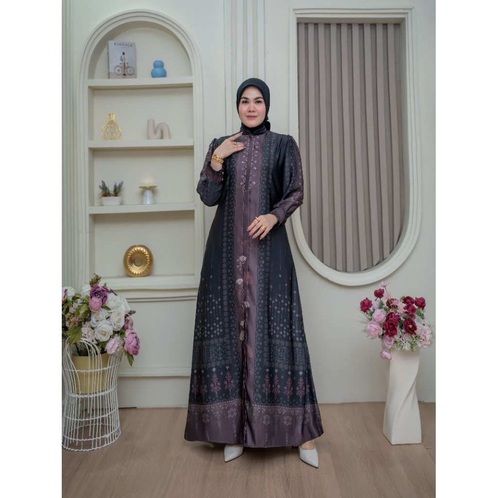 AMIRA DRESS by Berna - Gamis Ayesha Silk Premium