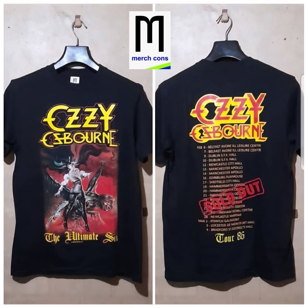 kaos musik OZZY OSBURNES