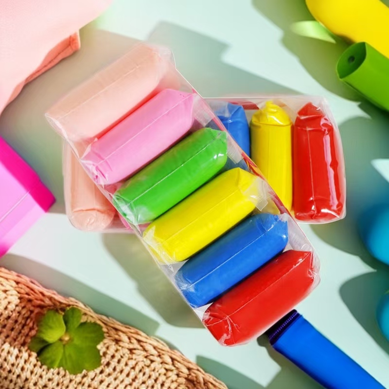 Clay, Grosir 20Gr Mainan Anak Clay , 20gr Isi 6pc Mainan Lilin Platisin ,UltraLight Clay