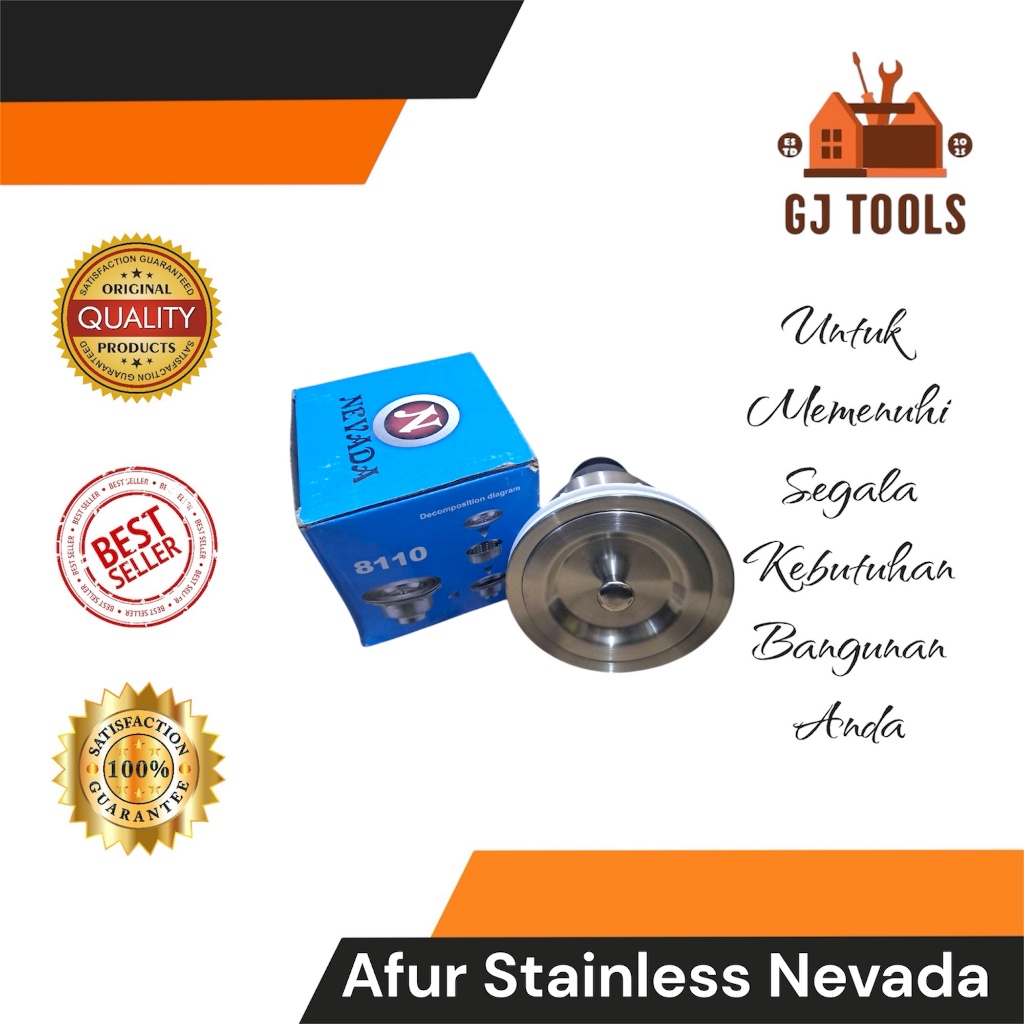 AFUR STAINLESS NEVADA- AFUR MANGKOK CUCI PIRING- SARINGAN BAK CUCI PIRING