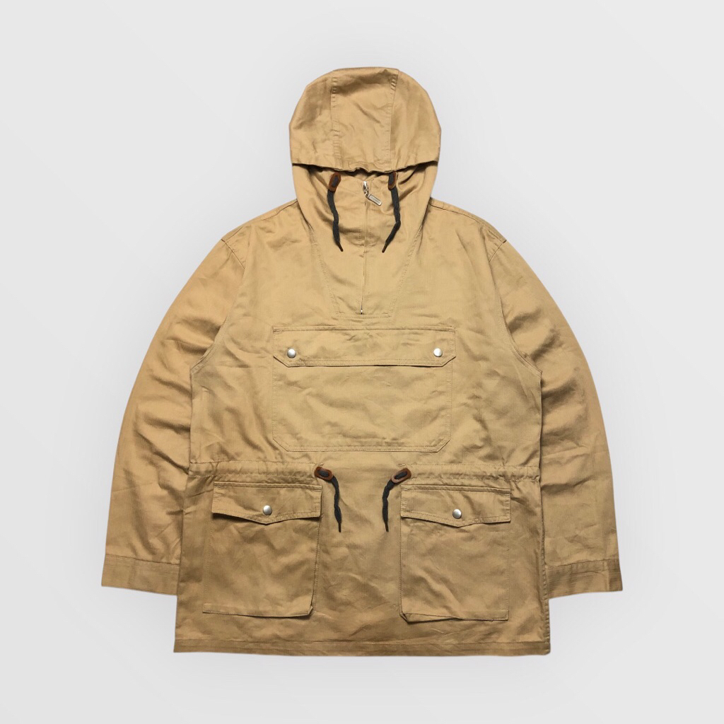Frizmworks HBT Herringbone Twill Smock Anorak Parka Beige