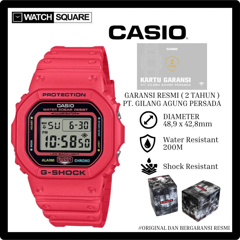 Jam tangan pria Casio GSHOCK DW-5600EP