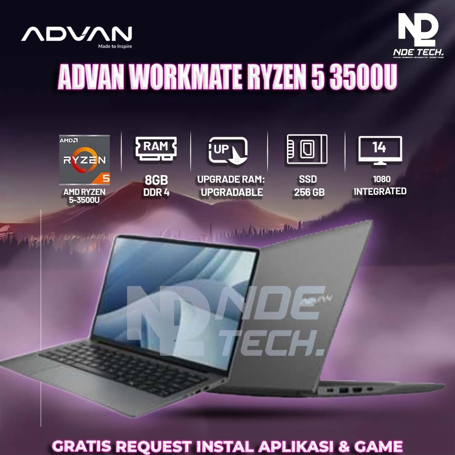 ADVAN Workmate Ryzen 5 3500U