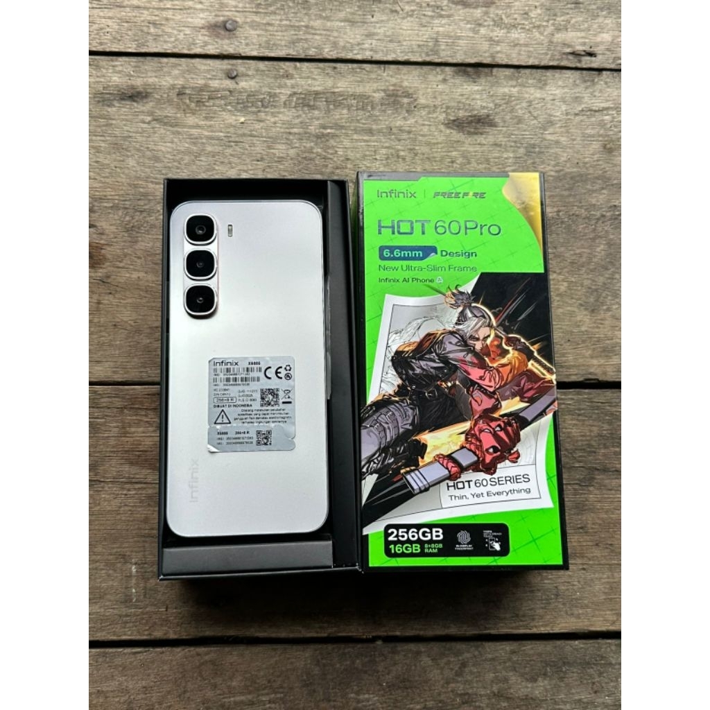 infinix Hot 60 pro 8/256 SECOND FULLSET