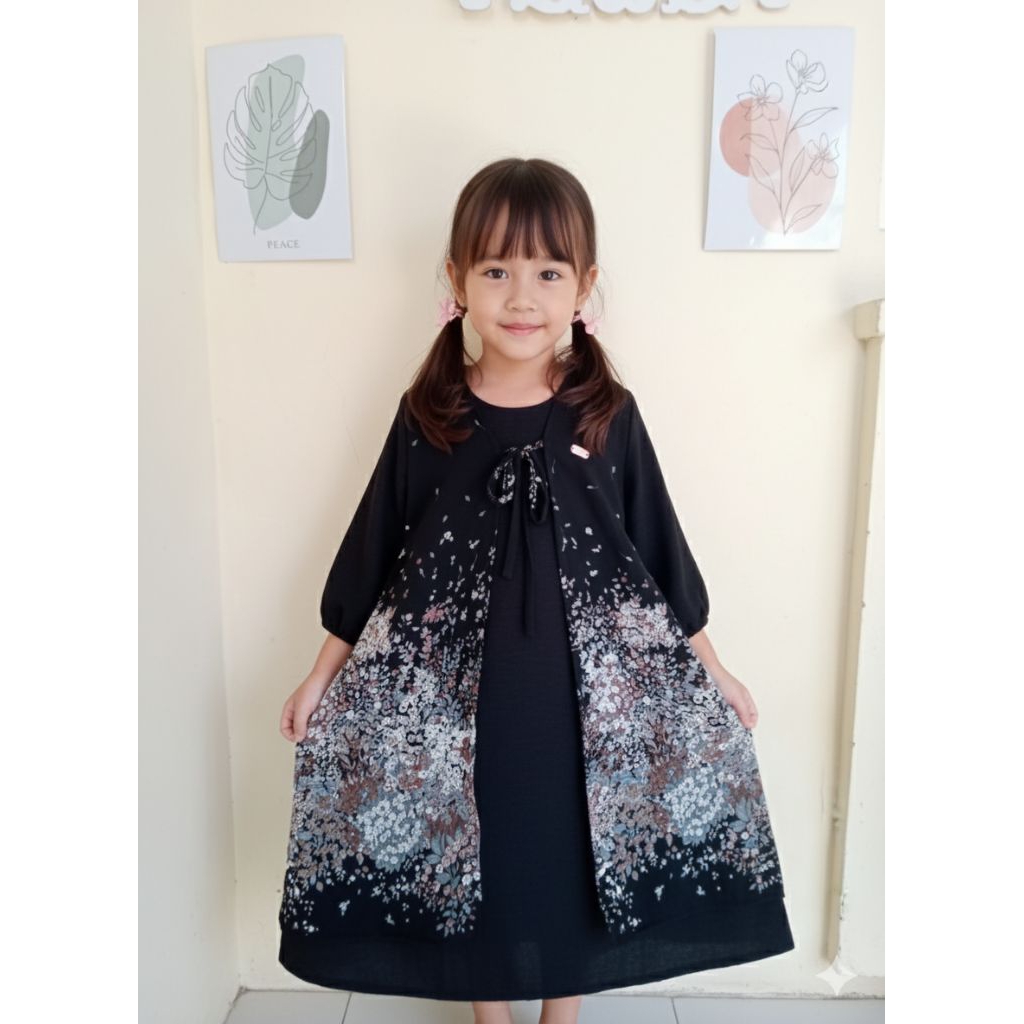 gamis anak ceruty /gamis anak murah