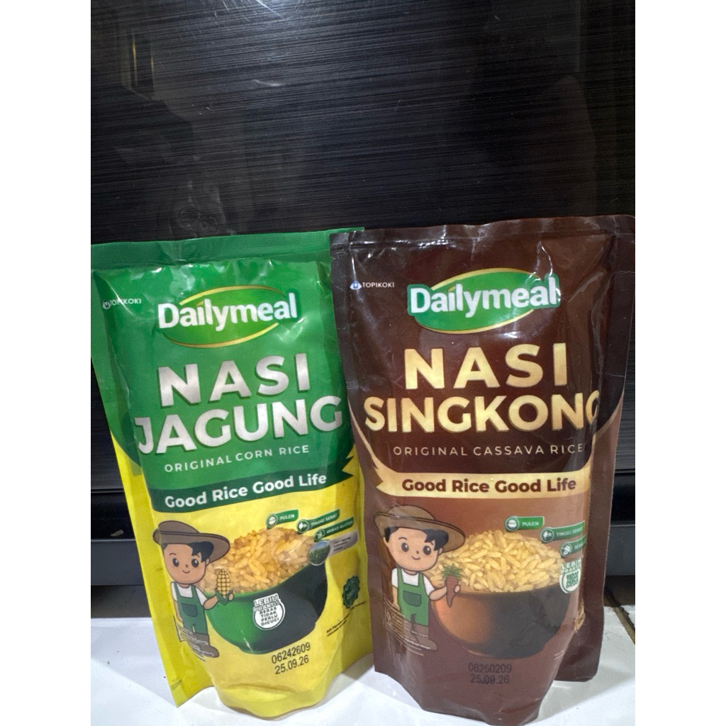 Dailymeal Rice NASI JAGUNG & NASI SINGKONG 250g