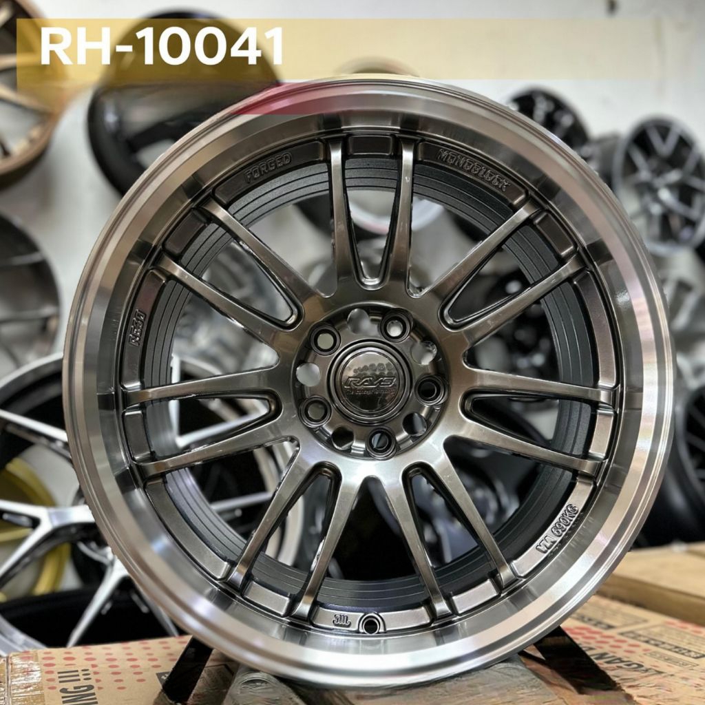 VELG RE30 R18 LEBAR 9,5 PCD 5X114,3 velg mobil ring 18 velg racing r18 Innova Reborn Venturer Zenix 