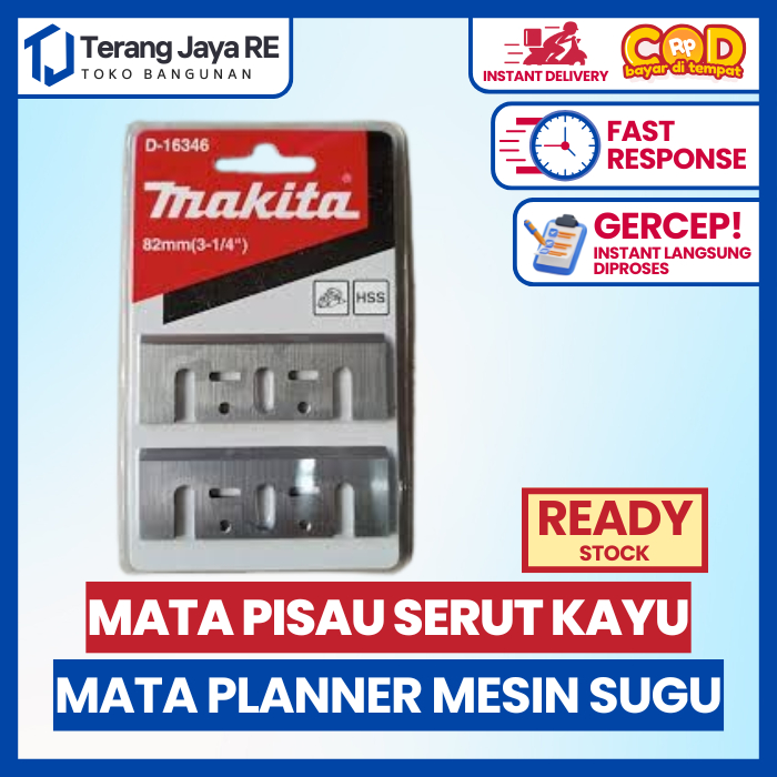 Mata Pisau Serut Kayu Makita / Mata Planner Mesin Sugu HSS