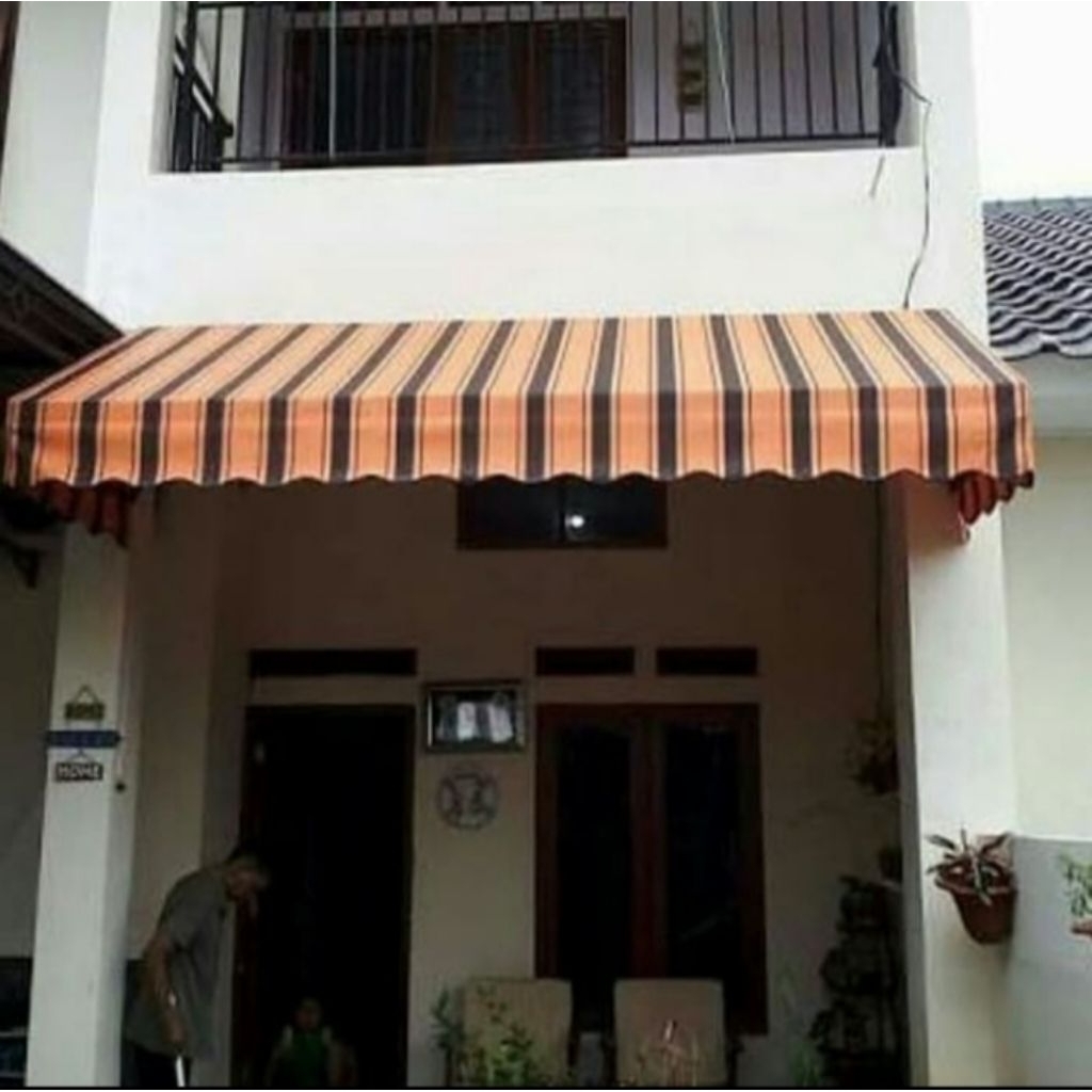 kain awning berkualitas tejamin/kanopi kaen kuat tahan panas hujan