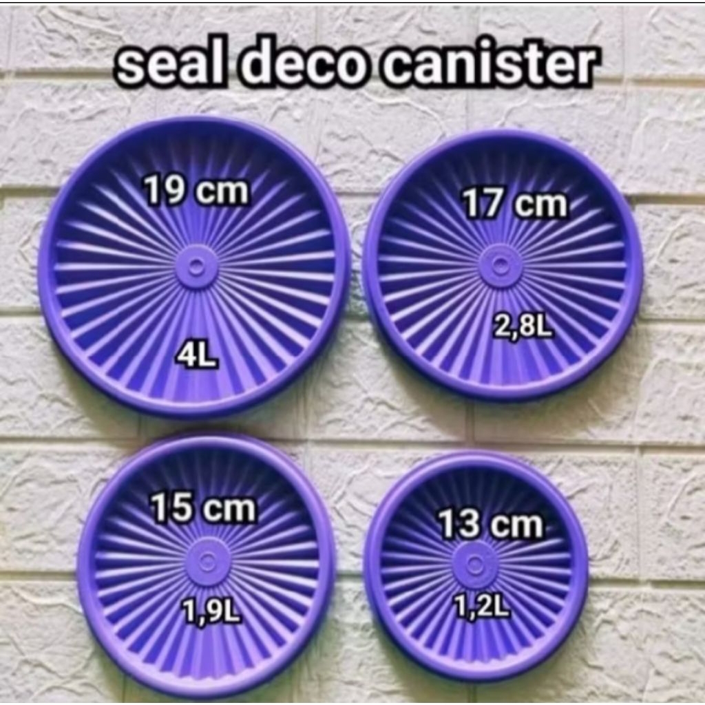 Seal Deco Tupperware ORI